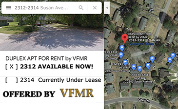 2314 Susan Ave. FOR RENT by VFMR